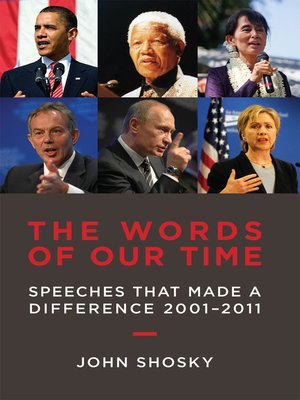 cover image of The Words of Our Time